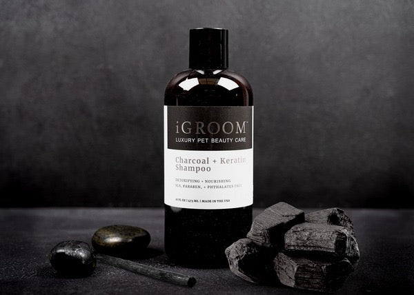 IGROOM CHARCOAL + KERATINE ŠAMPON 473 ML